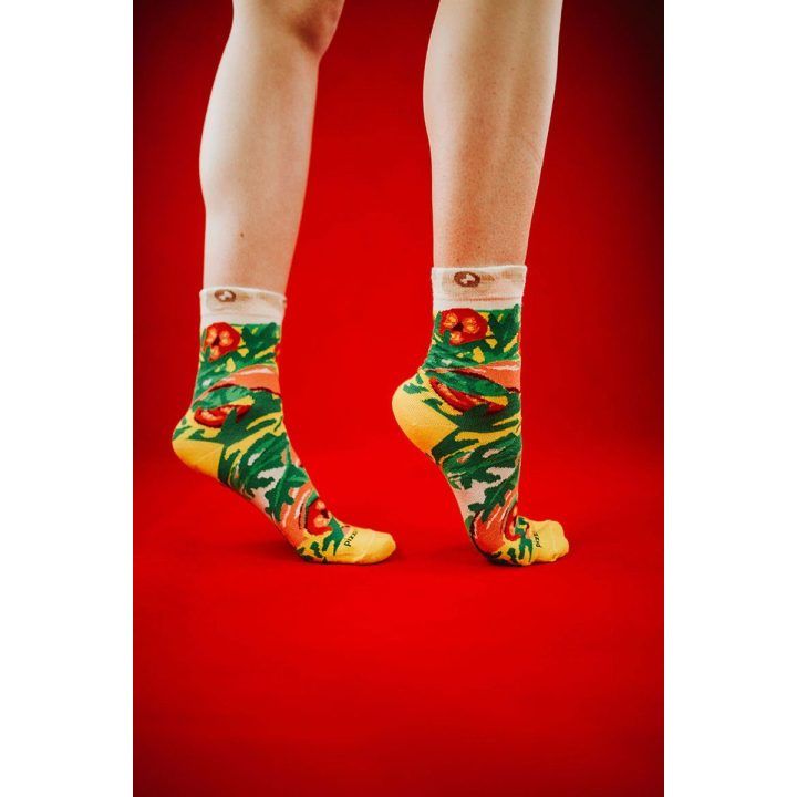 kojinės 1 pora Itališkos picos kojinės ZOOKSY/RAINBOW SOCKS
