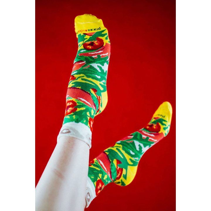 kojinės 1 pora Itališkos picos kojinės ZOOKSY/RAINBOW SOCKS