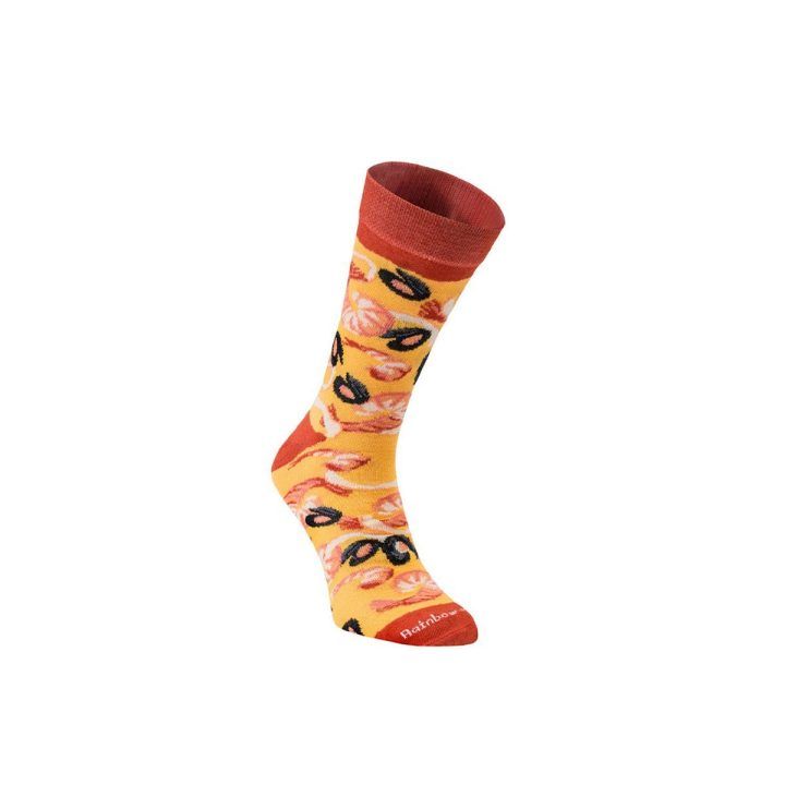 kojinės Pizza 4 poros Jūros gėrybės ZOOKSY/RAINBOW SOCKS