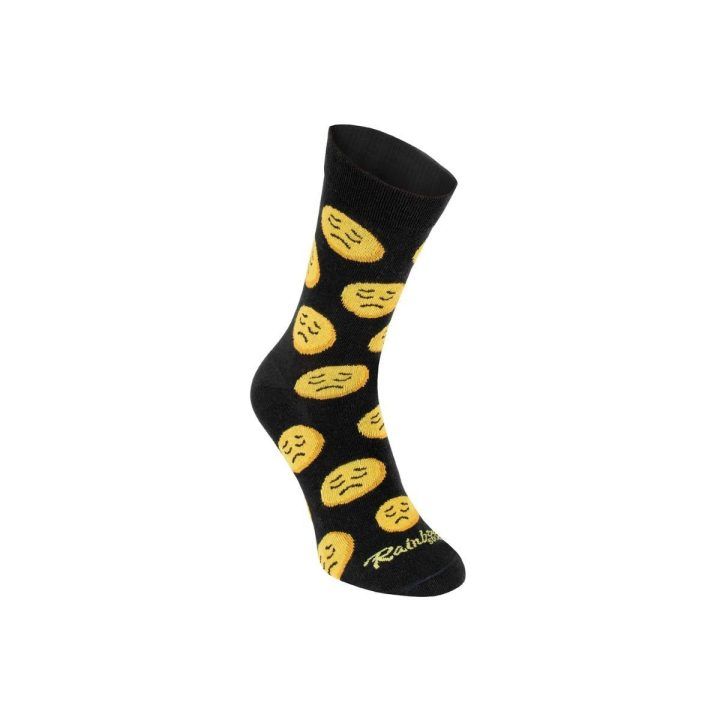 kojinės Emoticons Smiley Sadness Brainy 3 poros ZOOKSY/RAINBOW SOCKS