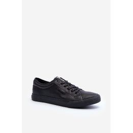 sportbačiai iš ekologiškos odos Black Big Star JJ174234 BIG STAR SHOES