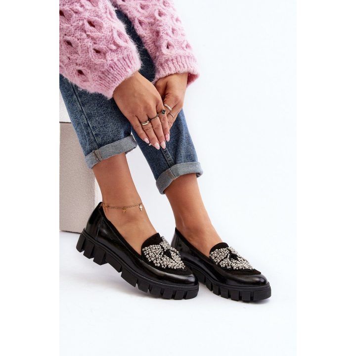 mokasinai Laura Lessi 2785 Black LAURA MESSI