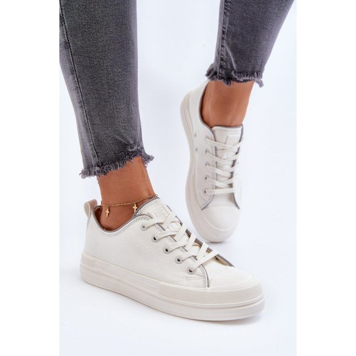 platforminiai bateliai Big Star LL274A177 White BIG STAR SHOES