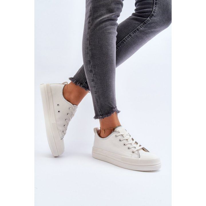 platforminiai bateliai Big Star LL274A177 White BIG STAR SHOES