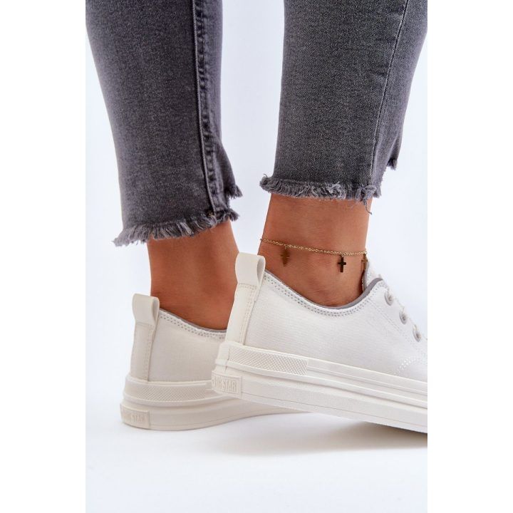 platforminiai bateliai Big Star LL274A177 White BIG STAR SHOES