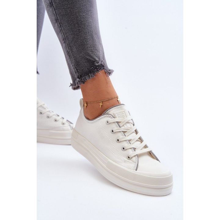platforminiai bateliai Big Star LL274A177 White BIG STAR SHOES