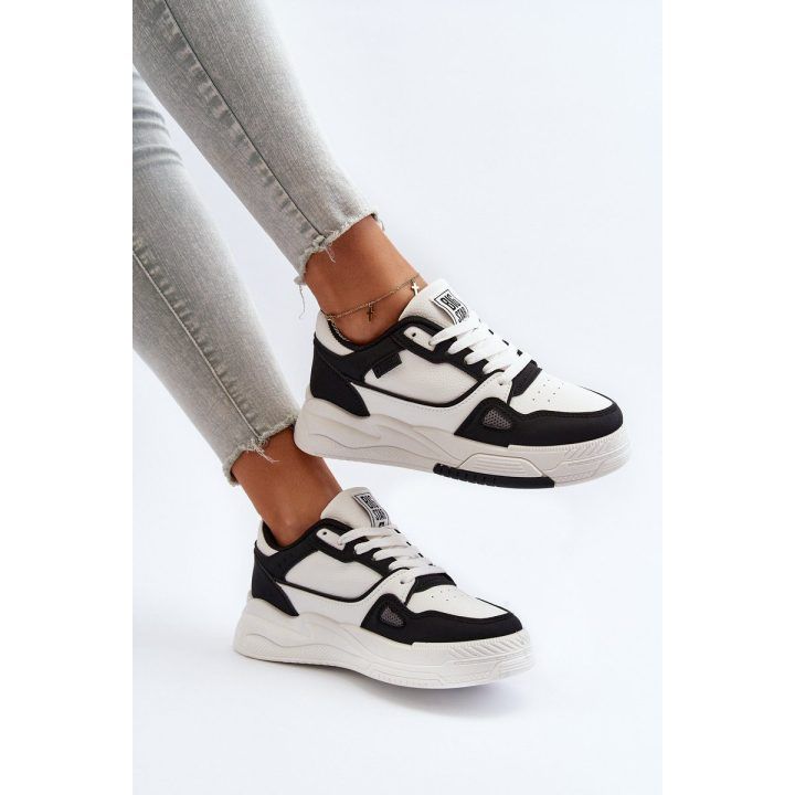 Moteriški sportbačiai Big Star NN274669 White-Black BIG STAR SHOES