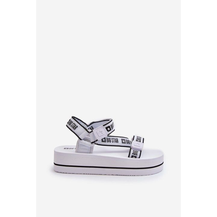 Moteriški platforminiai sandalai balti Big Star BIG STAR SHOES