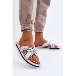 šlepetės su putų padu Big Star NN274A509 White BIG STAR SHOES