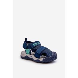 Berniukų sandalai su velcro Big Star NN374236 Navy BIG STAR SHOES