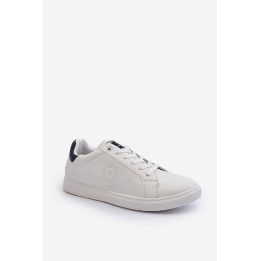 Žemi vyriški sportbačiai Eco Leather Big Star NN174282 White BIG STAR SHOES