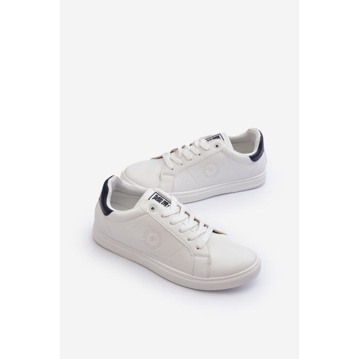 Žemi vyriški sportbačiai Eco Leather Big Star NN174282 White BIG STAR SHOES