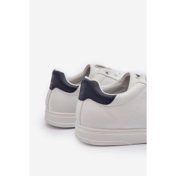Žemi vyriški sportbačiai Eco Leather Big Star NN174282 White BIG STAR SHOES