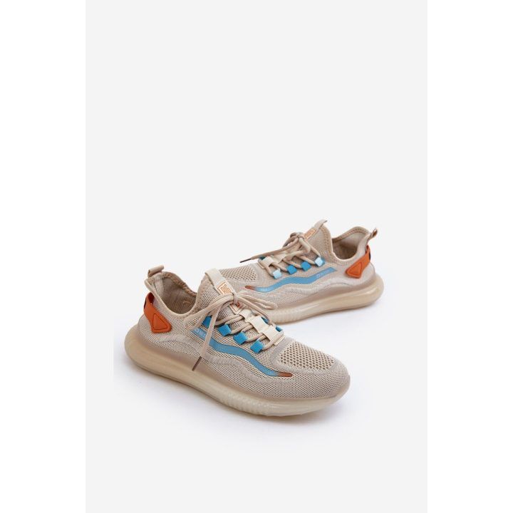 Vyriški sportiniai bateliai HI-POLY SYSTEM Big Star NN174452 Smėlio spalvos BIG STAR SHOES
