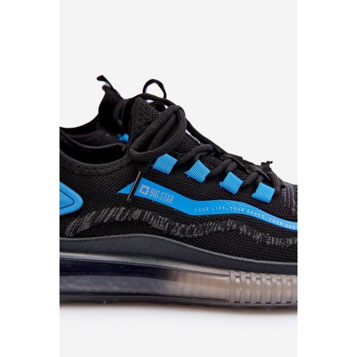 Vyriški sportiniai bateliai HI-POLY SYSTEM Big Star NN174450 Black BIG STAR SHOES