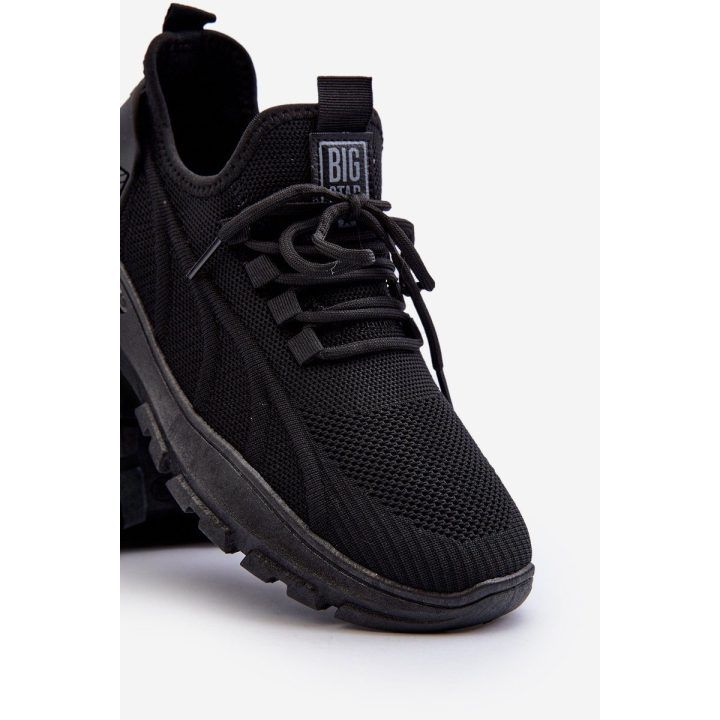 Vyriški sportbačiai HI-POLY SYSTEM Big Star NN174467 Black BIG STAR SHOES