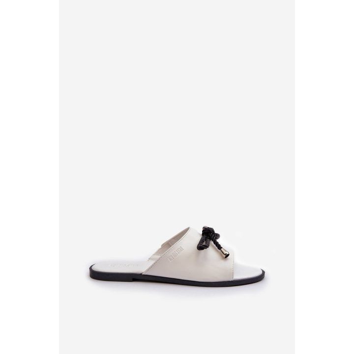 Moteriški ekologiškos odos sandalai Big Star NN274067 White BIG STAR SHOES