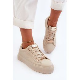 Moteriški sportbačiai Big Star NN274210 Smėlio spalvos BIG STAR SHOES