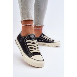 Žemi moteriški sportbačiai Big Star NN274269 Black BIG STAR SHOES