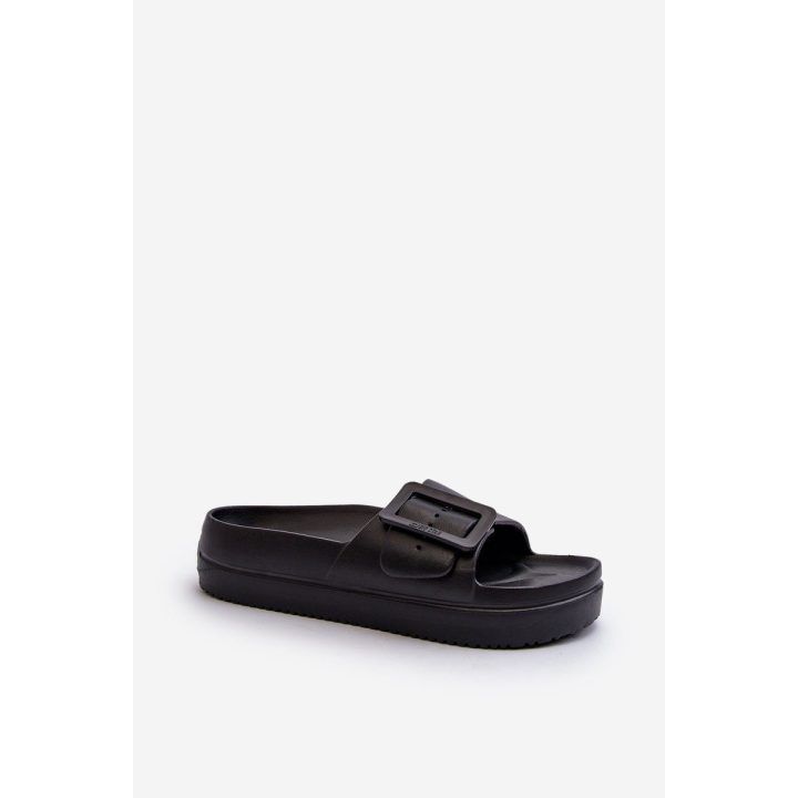 Moteriški putų platformos sandalai su sagtimi Big Star NN274A662 Black BIG STAR SHOES