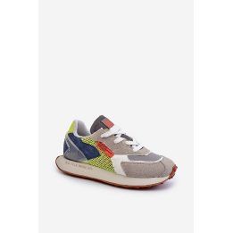 Vyriški sportiniai bateliai su atminties putų sistema iš Big Star NN174344 Grey BIG STAR SHOES