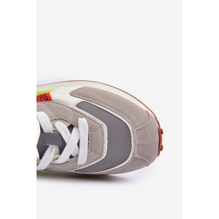Vyriški sportiniai bateliai su atminties putų sistema iš Big Star NN174344 Grey BIG STAR SHOES