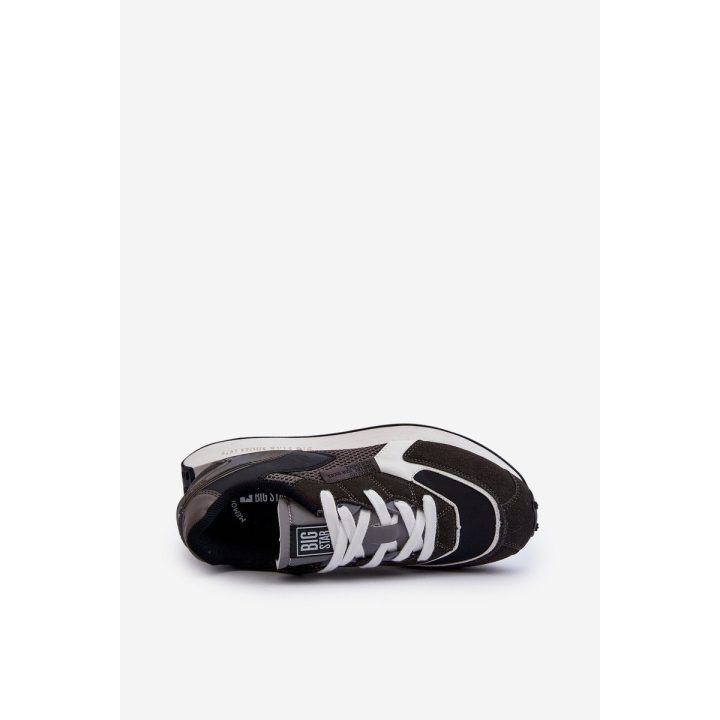 Vyriški sportiniai bateliai su atminties putų sistema Big Star NN174347 Black BIG STAR SHOES