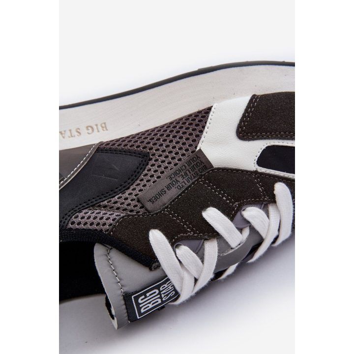 Vyriški sportiniai bateliai su atminties putų sistema Big Star NN174347 Black BIG STAR SHOES