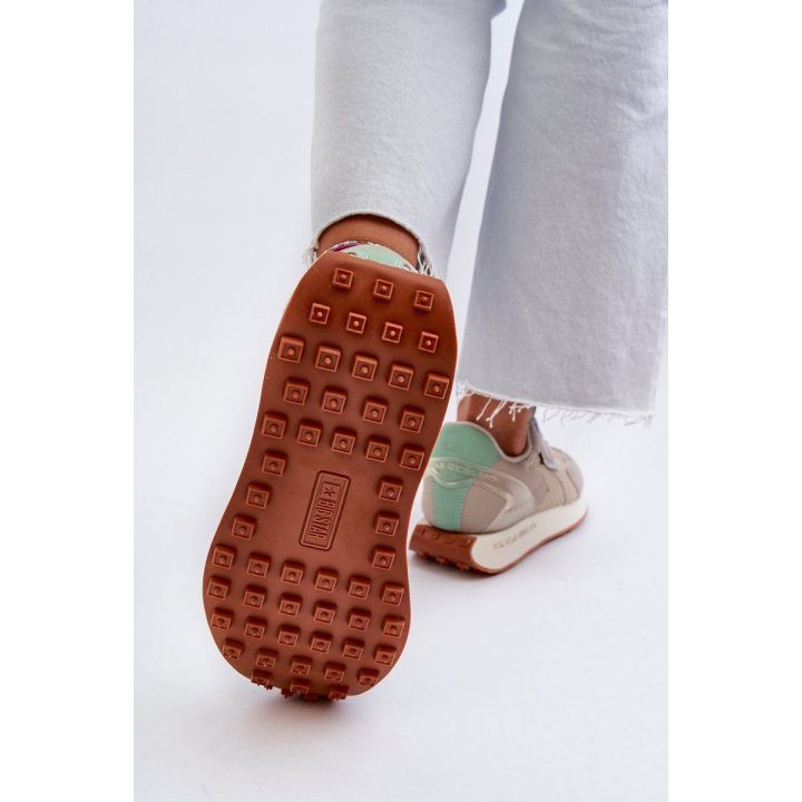 Moteriški platforminiai sportbačiai su atminties putų sistema Big Star NN274681 Smėlio spalvos BIG STAR SHOES