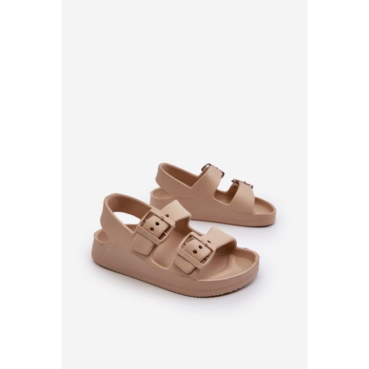 Vaikiški lengvi sandalai su sagtimis BIG STAR NN374544 Smėlio spalvos BIG STAR SHOES