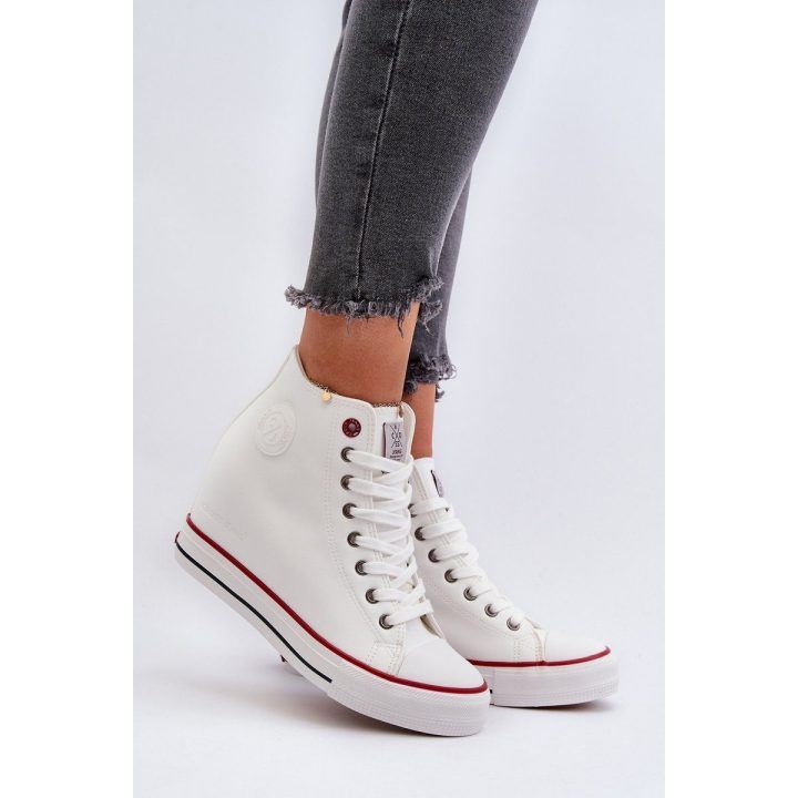 Moteriški kedai su auliuku balti Cross Jeans CROSS JEANS