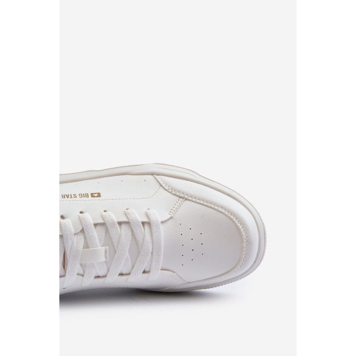 Vyriški sportbačiai su atminties putų sistema Big Star NN174149 White BIG STAR SHOES