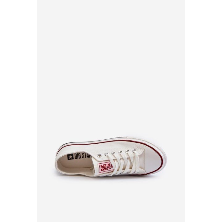 Žemi vyriški sportbačiai Big Star NN174102 White BIG STAR SHOES