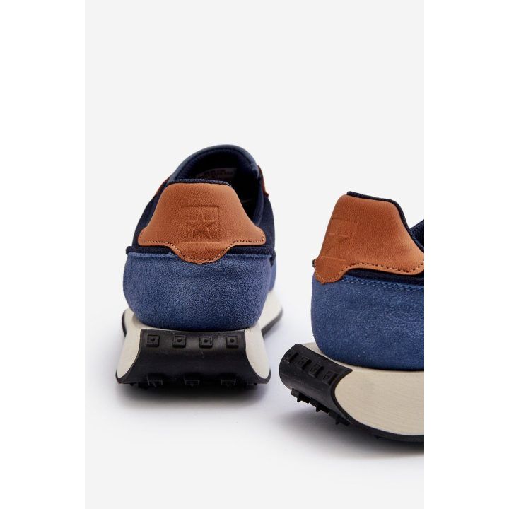 Vyriški sportbačiai su atminties putų sistema Big Star NN174356 Navy BIG STAR SHOES