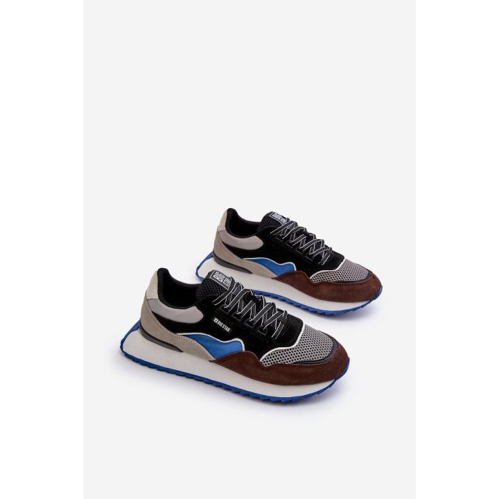 Vyriški sportbačiai Big Star NN174322 Memory Foam System Brown-Black BIG STAR SHOES