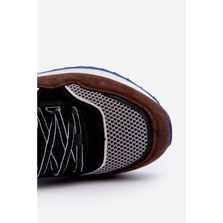 Vyriški sportbačiai Big Star NN174322 Memory Foam System Brown-Black BIG STAR SHOES