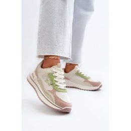 Moteriški sportbačiai Big Star NN274A091 Smėlio spalvos-Green BIG STAR SHOES