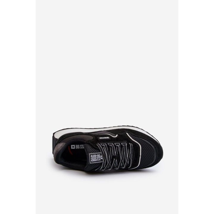 Vyriški sportbačiai Big Star NN174321 Memory Foam System Black BIG STAR SHOES