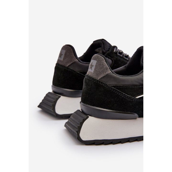 Vyriški sportbačiai Big Star NN174321 Memory Foam System Black BIG STAR SHOES