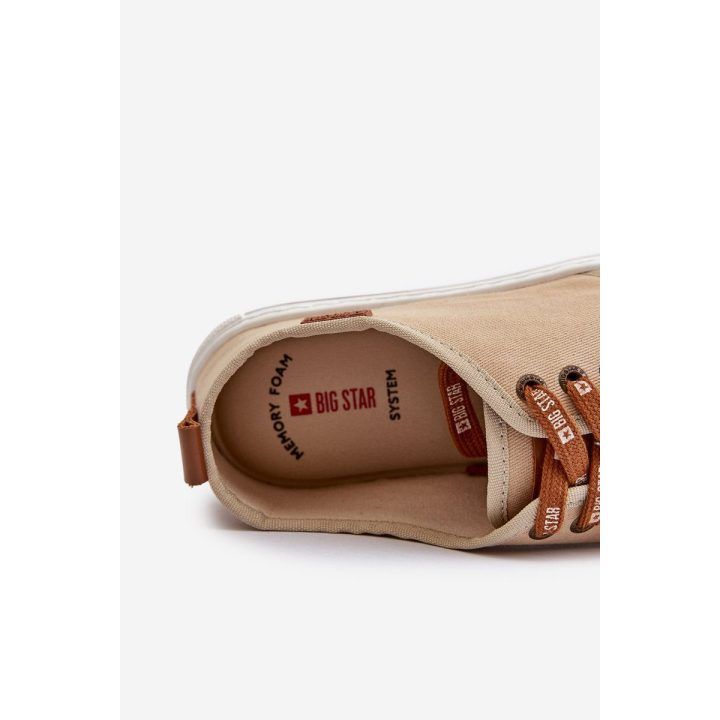 Vyriški sportbačiai Smėlio spalvos BIG STAR SHOES