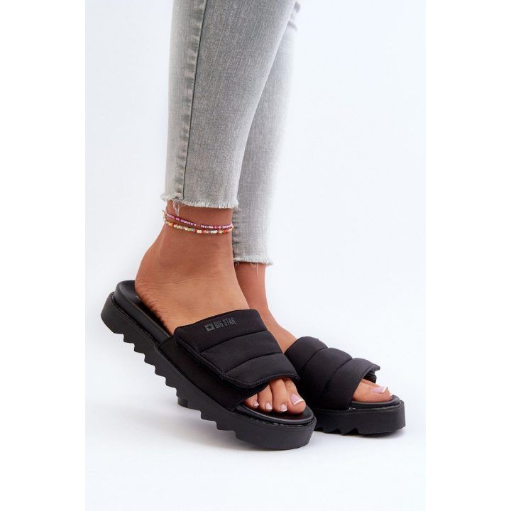 platforminės basutės Big Star NN274772 juodos BIG STAR SHOES