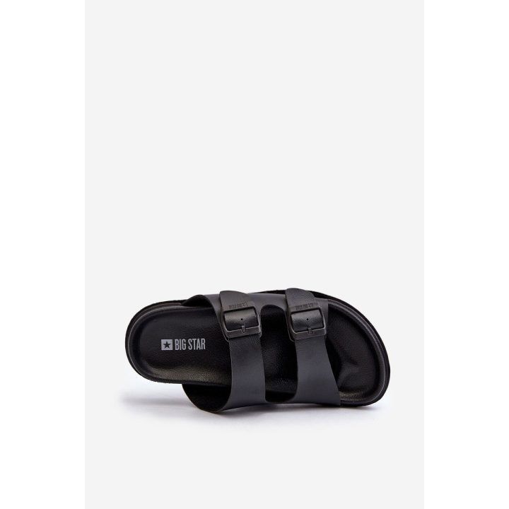 šlepetės su Big Star NN174597 juodos BIG STAR SHOES