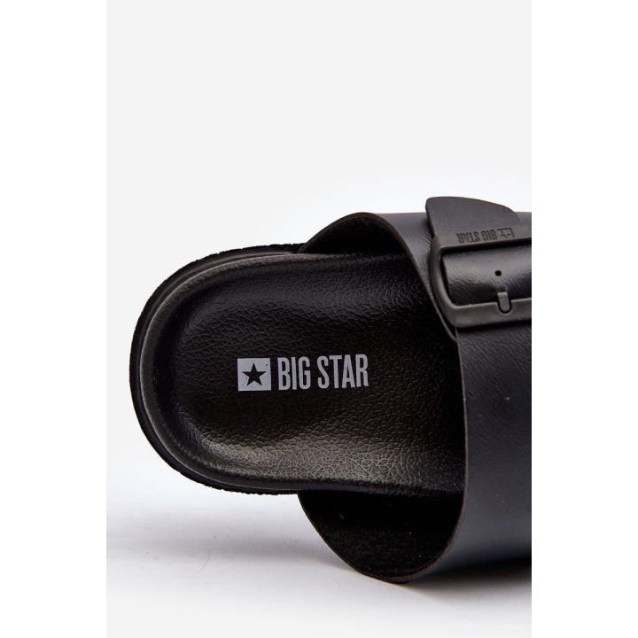 šlepetės su Big Star NN174597 juodos BIG STAR SHOES
