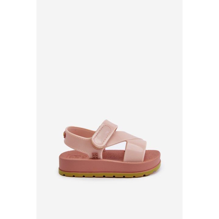 Vaikiškos basutės su ZAXY Velcro užsegimu, LL385002, šviesiai rausvos ZAXY