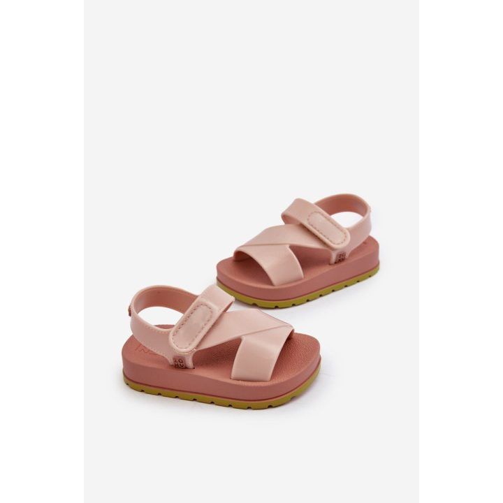 Vaikiškos basutės su ZAXY Velcro užsegimu, LL385002, šviesiai rausvos ZAXY