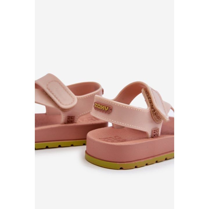 Vaikiškos basutės su ZAXY Velcro užsegimu, LL385002, šviesiai rausvos ZAXY