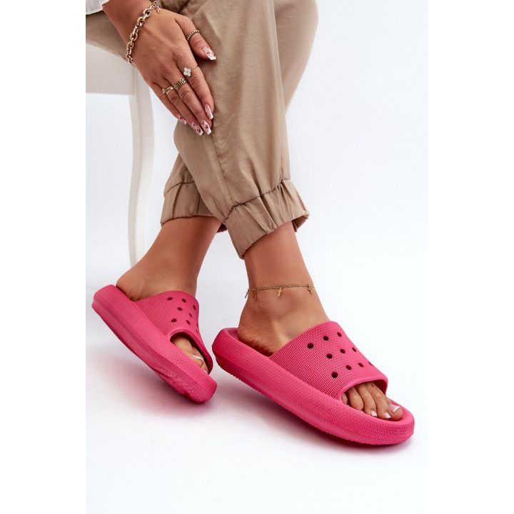 Moteriškos putų masės stulmos storais padais Fuchsia Beula EVENTO