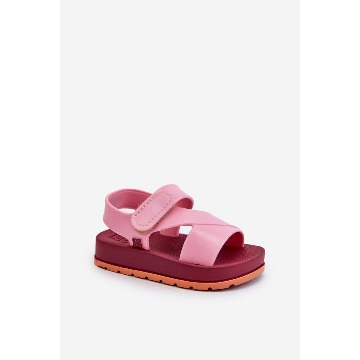 Vaikiški sandaliukay su velcro ZAXY LL385001 Rožiniai ZAXY