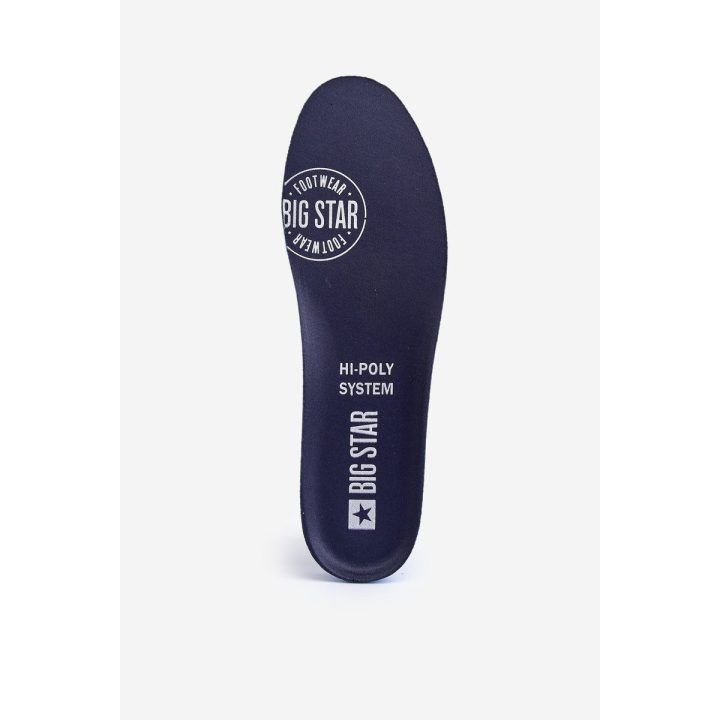 Vidpadžiai batams BIG STAR Memory Foam sistema 2 poros juodos spalvos BIG STAR SHOES