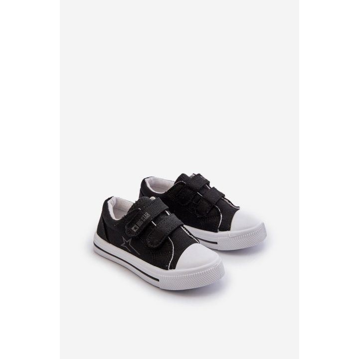 Vaikiški Velcro tipo bateliai Big Star juodi BIG STAR SHOES
